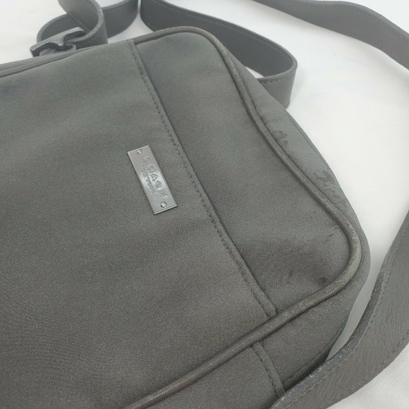 Coach Womens Slate Gray Crossbody Handbag Purse - Picture 8 of 14